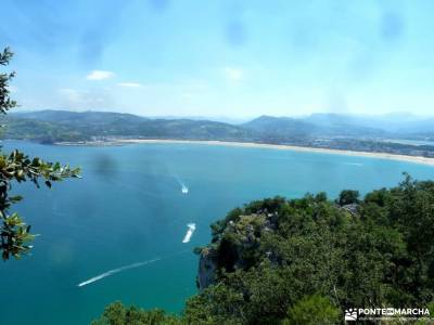 Santoña,Monte Buciero-Collados del Asón;ruta cola caballo cañon de rio lobos en bici senderismo r